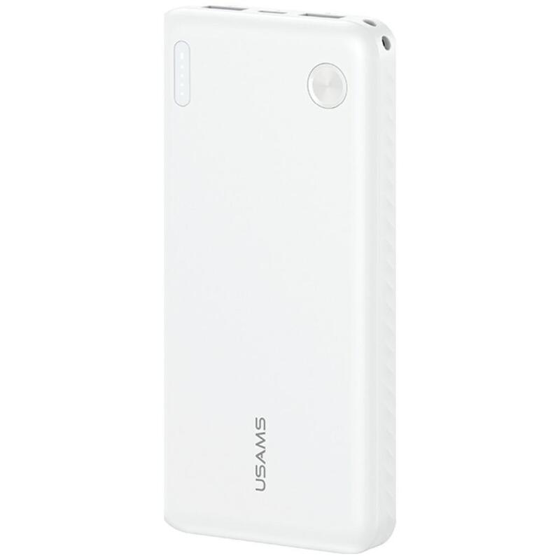 Powerbank Pb83 10000mah Pd 2xusb-A Usb-C Bialy