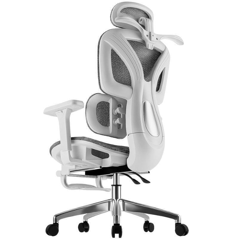 Powerbasic Silla De Oficina Ergonómica Beja Gris