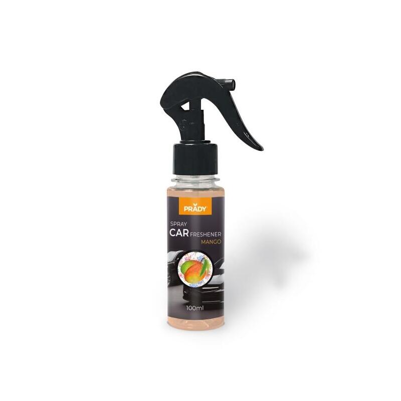 Prady Ambientador Coche Mango - Frasco De 100 Ml - Spray Pulverizador