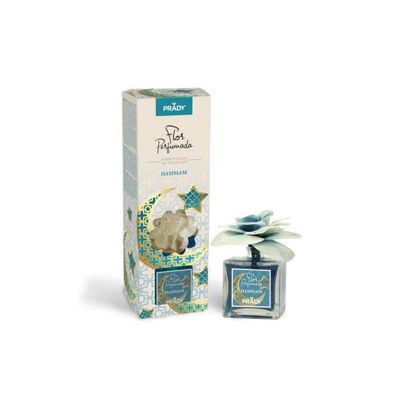 Prady Ambientador Flor Perfumada Hamman - Frasco De Cristal 90ml