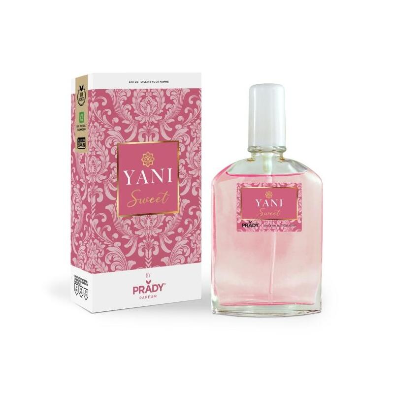 Prady Colonia De Mujer Yani Sweet - Frasco De 90 Ml - Spray Pulverizador