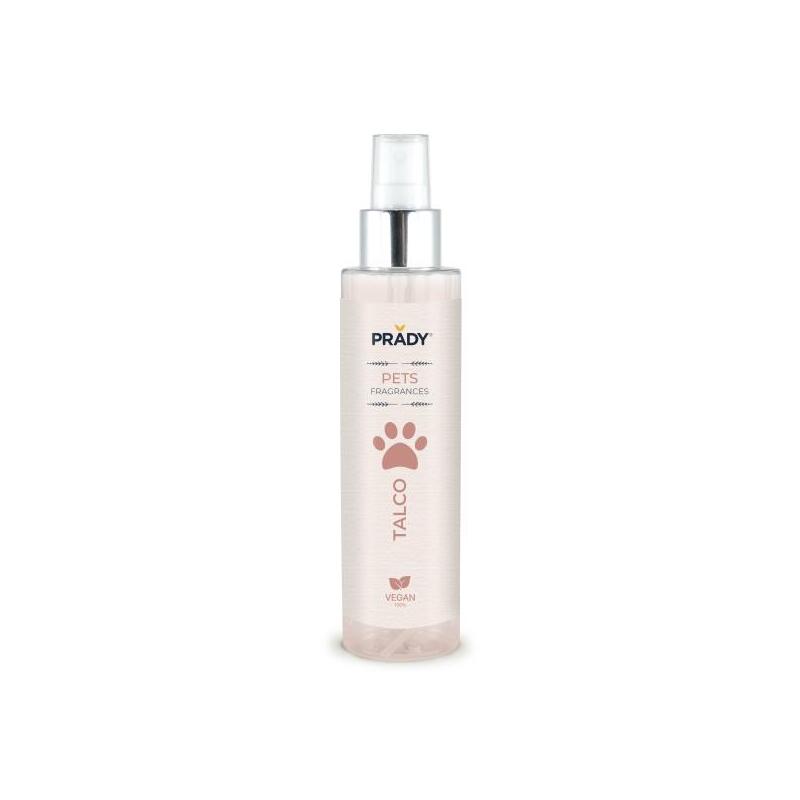 Prady Perfume Para Mascota Talco - Frasco De 150 Ml - Spray Pulverizador