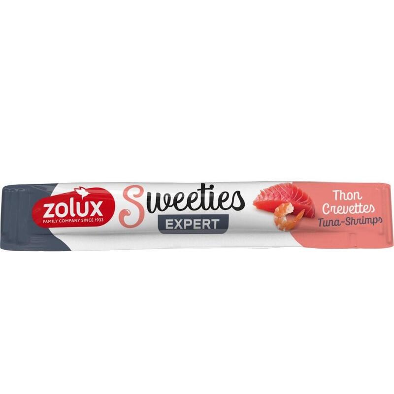 Premio Para Gatos Zolux Sweeties Atún Y Gambas 14 G