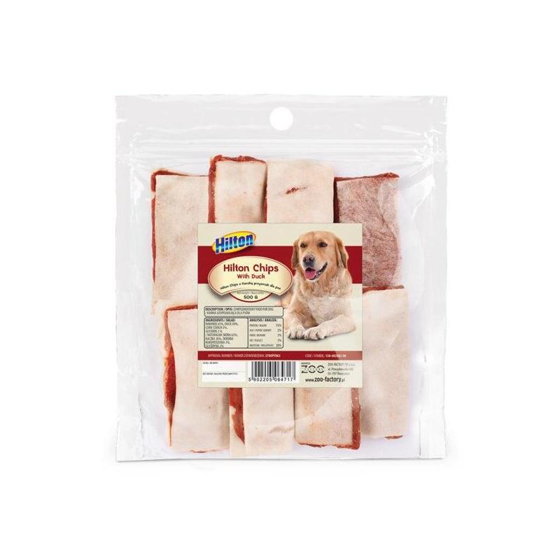 Premio Para Perros Hilton Chips With Duck 500g