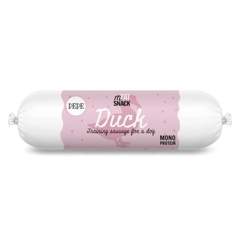 Premio Para Perros Paka Zwierzaka Pepe Sausage Duck 200g