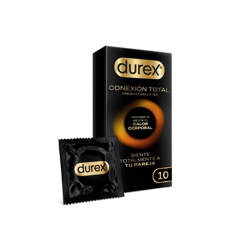 Durex - Conexión Total Ultra Fino Plus Sin Látex 10 Unidades