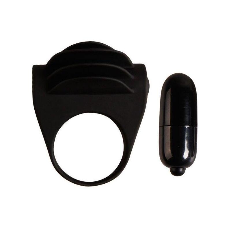 Pretty Love Chester Anillo Vibrador Negro
