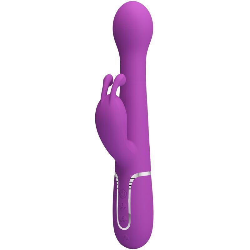 Pretty Love - Dejon Vibrador Rabbit Multifunción 3 En 1 Morado