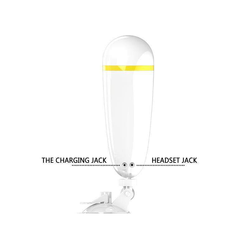 Pretty Love Masturbador Sally Blanco Y Dorado