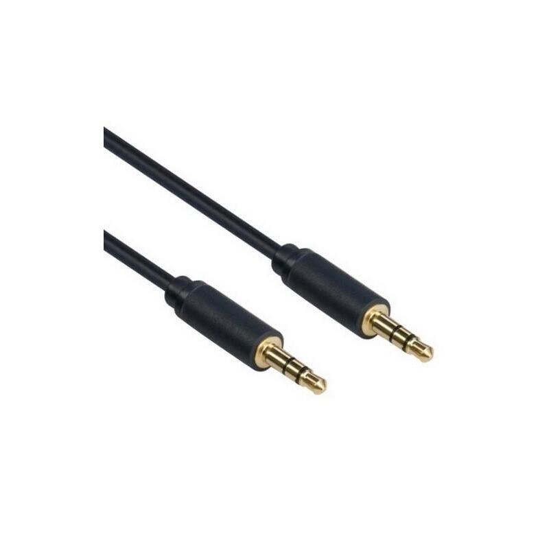 Pro Minijack 2,0m, Ultra Soft 3,5mm, SkRmet Kabel Han:Han