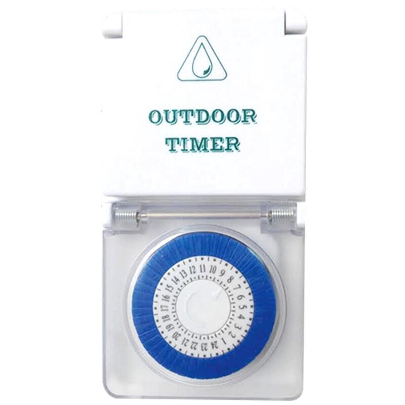 Programador De Electricidad Silver Sanz 49403 Analgico - 24 Horas - 3600w - 250v - 16a - 50hz - Ip44