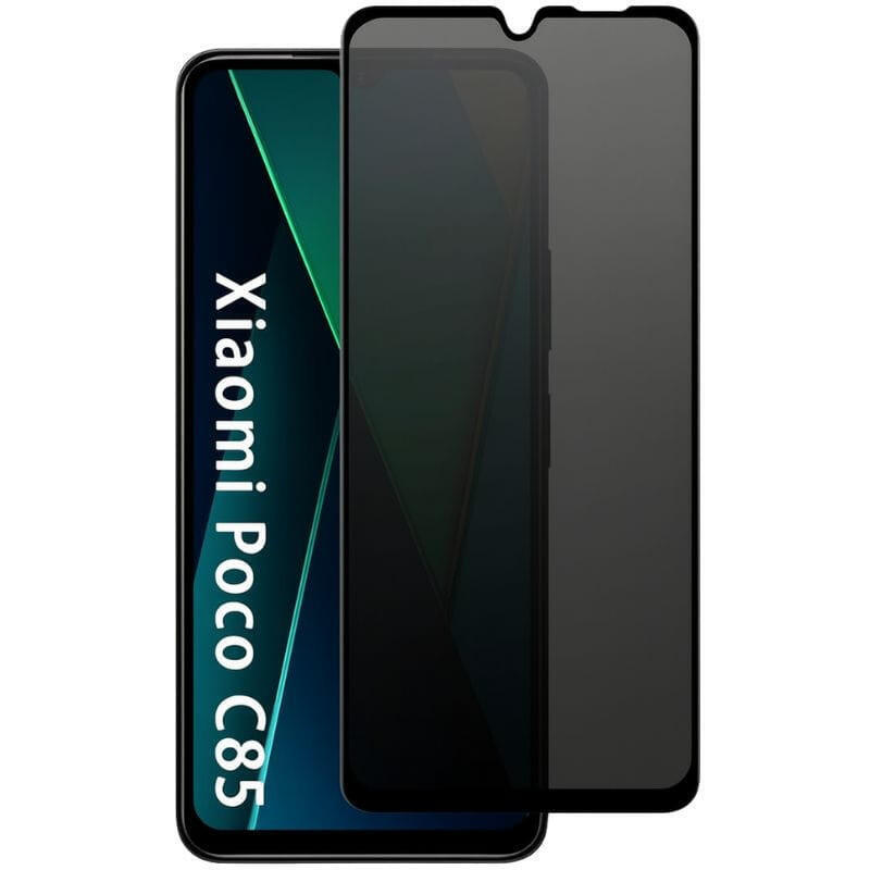 Protector De Cristal Templado Antiespía Xiaomi Poco C85