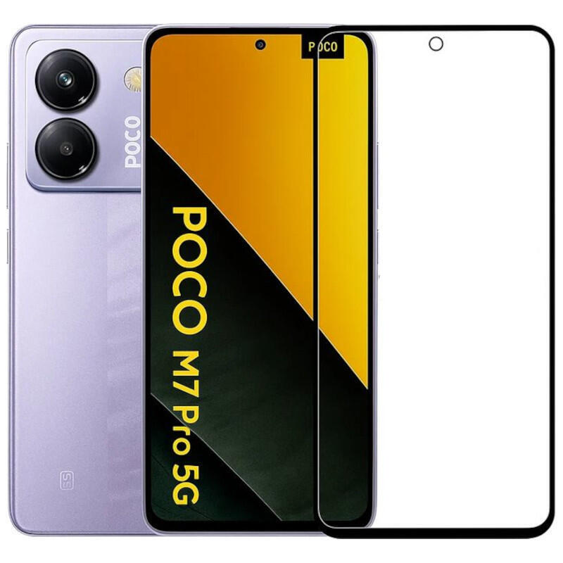 Protector De Cristal Templado Full Screen 3d Xiaomi Poco M7 4g