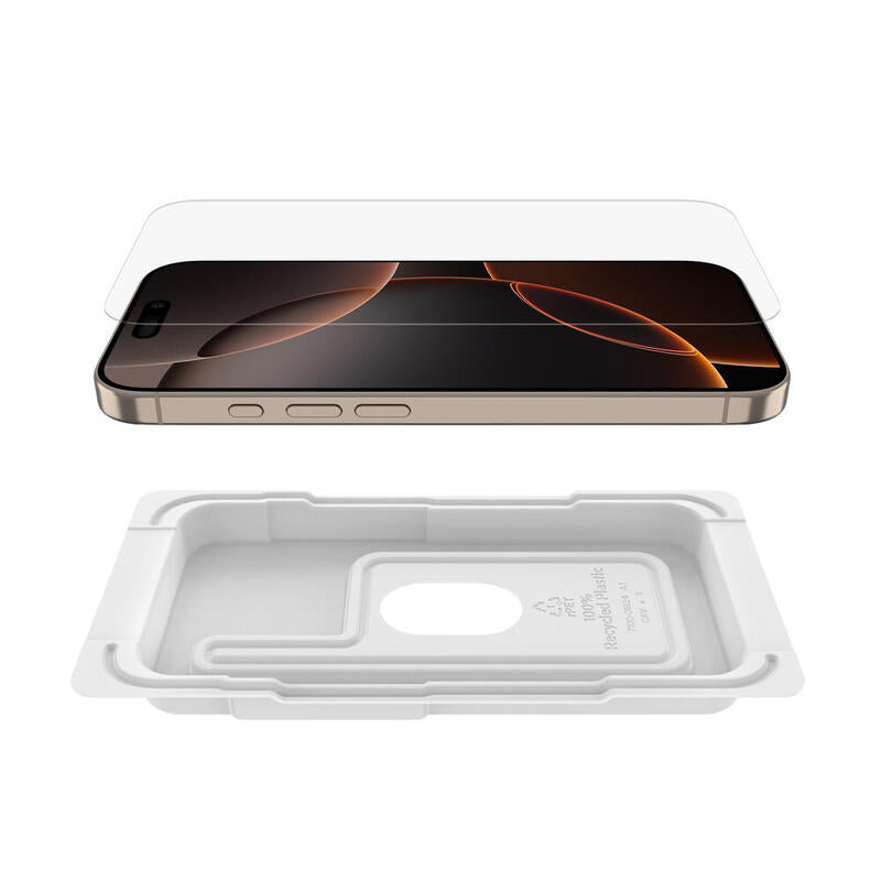 Protector De Pantalla Belkin Ova159hq Iphone 16pro Cristal Templado Screenforce