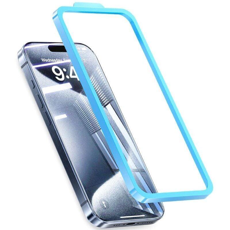 Protector De Pantalla De Cristal Templado Vention Kuntca-10 Para Iphone 16 + Herramienta De Instalación