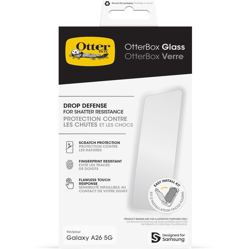 Protector Otterbox De Pantalla Cristal Transparente Para Samsung Galaxy A26