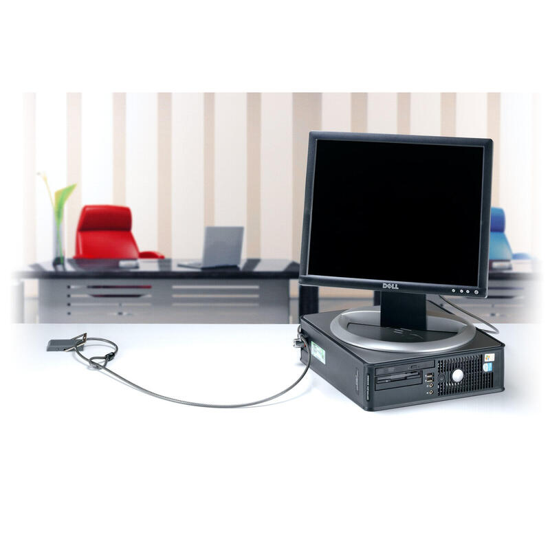 Punto De Anclaje De Mesa Kensington, Antirrobo Plateado K64613ww
