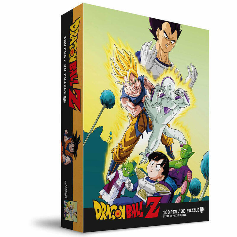 Puzle 100 Efecto 3d Namek Battle Dragon Ball Z