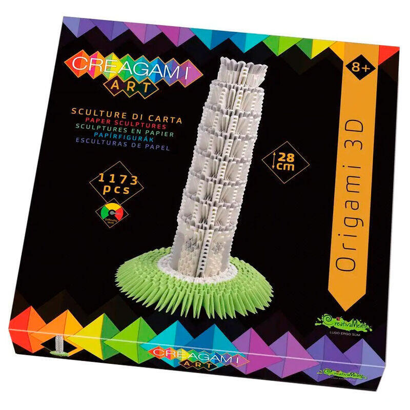 Puzzle Origami 3d Torre De Pisa Creagami Art