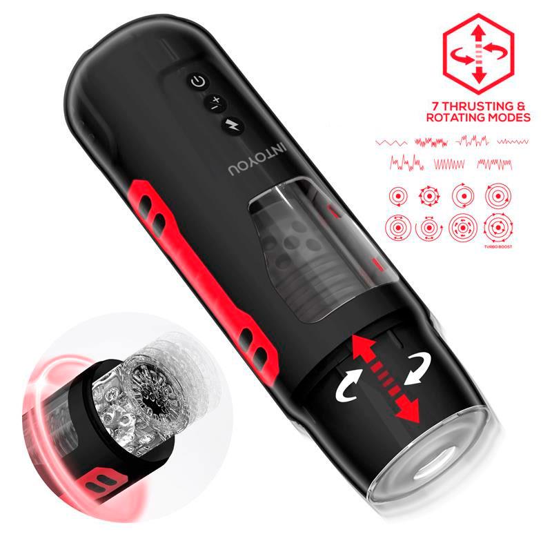 Pyro Masturbador Advanced Con Thrusting, Rotación Y Gemidos