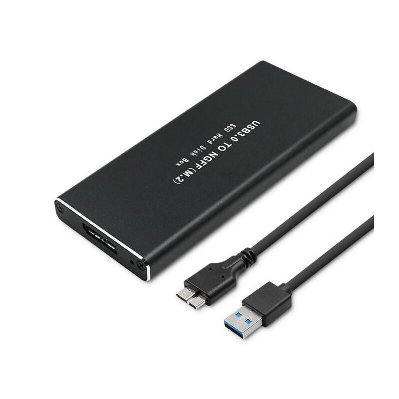Qoltec 51854 Caja De Disco Duro M.2 Sata Ssd Ngff Usb 3.0