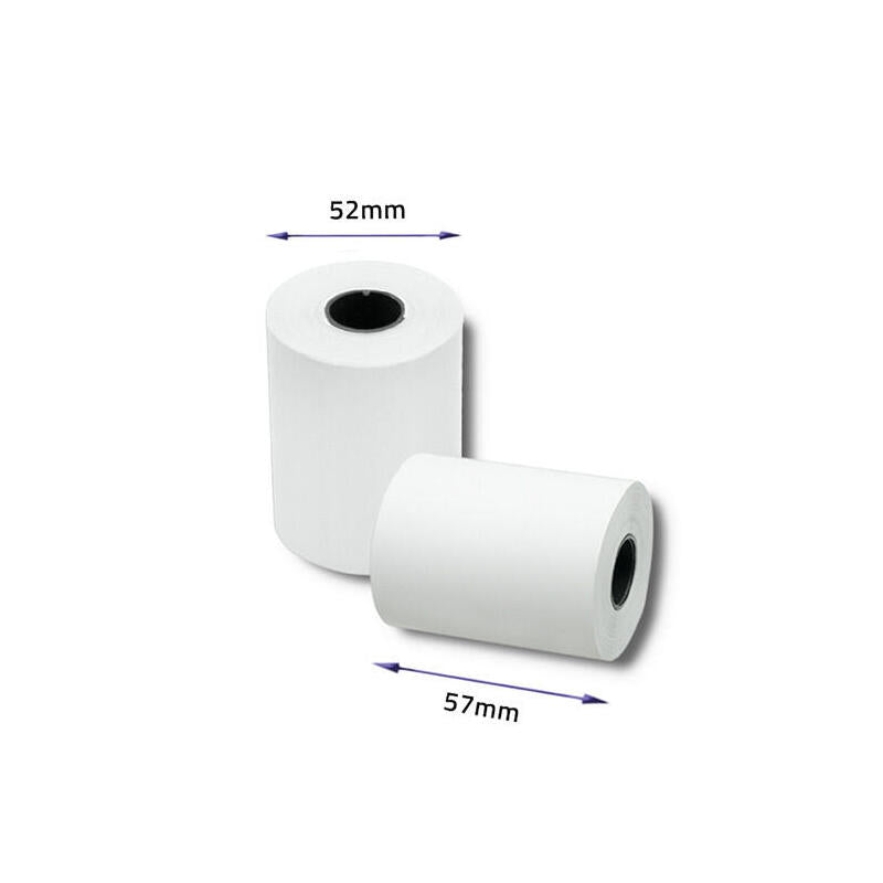 Qoltec 51899 Papel Termico 57 X 16 55g / M2 10 Pcs. Bpa Free