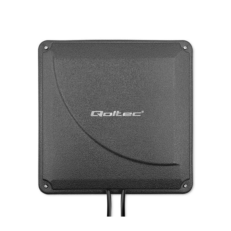 Qoltec 57041 Antenna 4g Lte Dual Mimo Booster 35 Dbi 50w 2x Sma Male