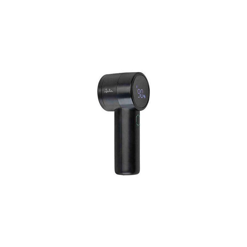 Quitapelusas Recargable Jata, 1200 Mah, Pantalla Lcd, 6 Cuchillas De Acero Inoxidable, Color Negro, Jeqp1272