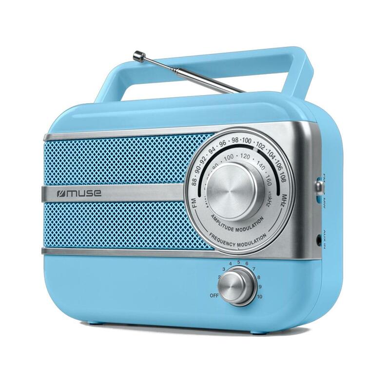 Radio Portátil Muse M-056 Vb Blue