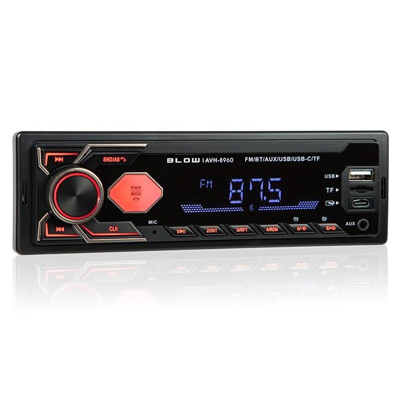 Radio Samochodowe Avh-8960 1din Rds Mp3/Usb/Micro Sd/Bluetooth + Usb-C