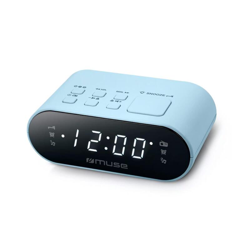 Radioreloj Despertador Muse M-10 La Azul Digital