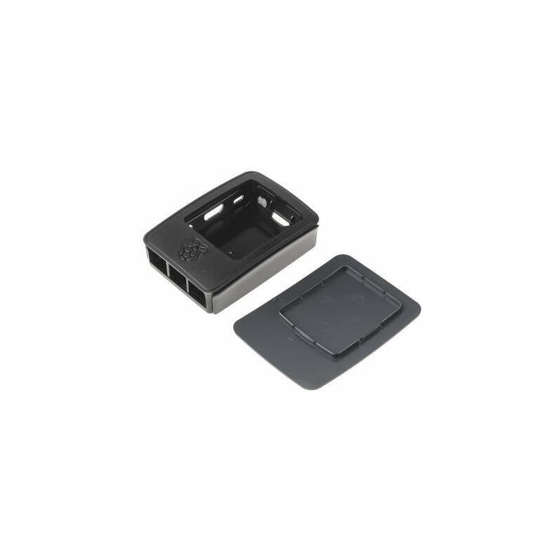 Raspberry Pi Caja Para Raspberry Oficial Pi 3, Negro, Gris