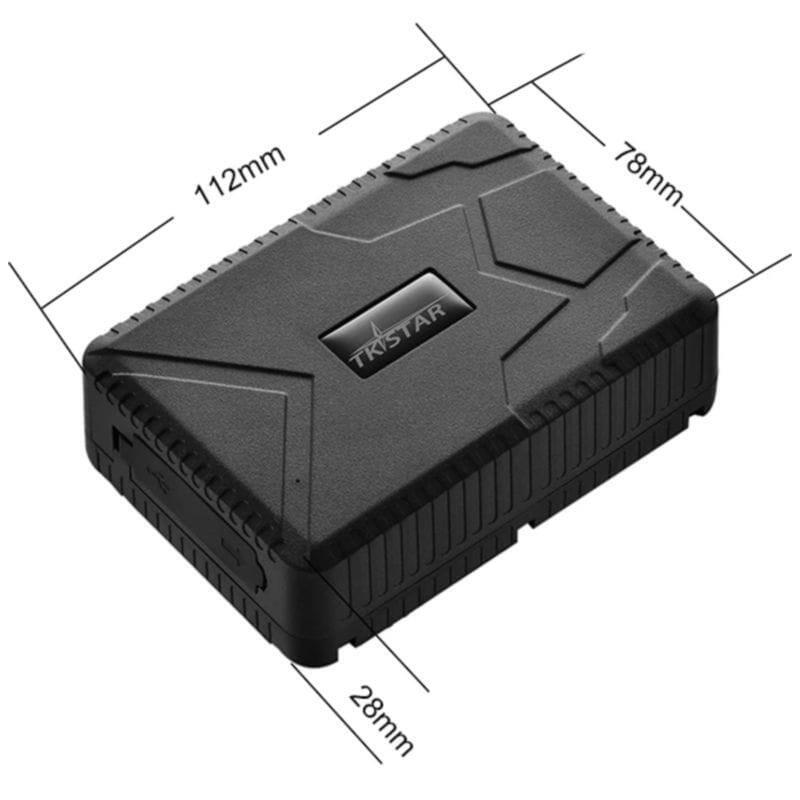 Rastreador Tkstar Tk915 Ip65 3,7 V 10.000 Mah 6 Imanes Alarmas Sensor Negro Gps