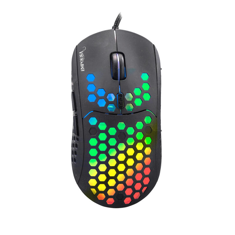 Ratón Gaming Inca Empousa Rgb Macro Keys Professional