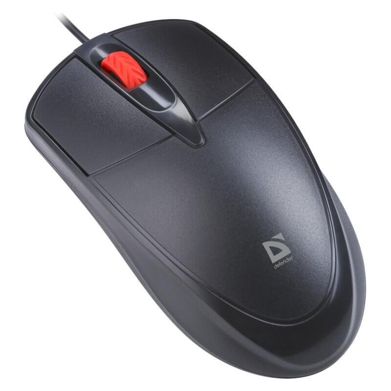 Ratón Icono De Clic Silencioso Con Cable Mb-057 1000 Dpi Negro