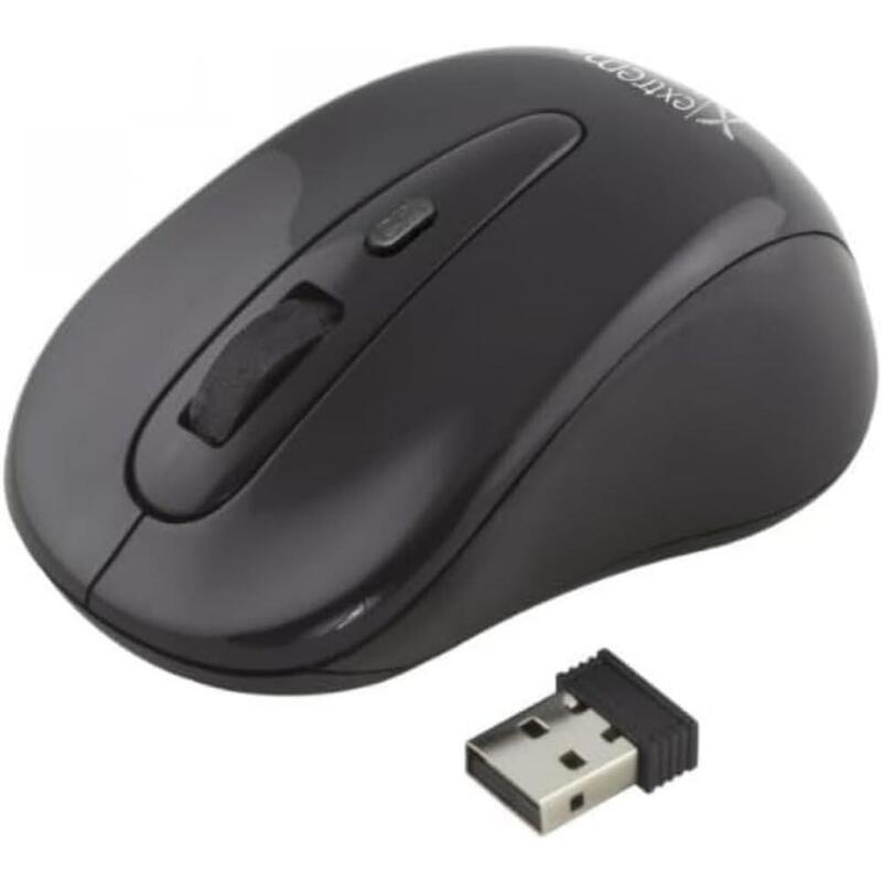Raton Inalambrico Extreme Maverick Xm104k Óptico 1200 Dpi Color Negro