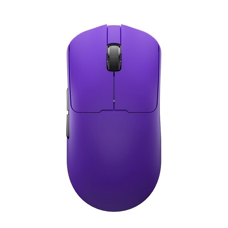 Ratón Leobog Gm3 Purple Con Base De Carga