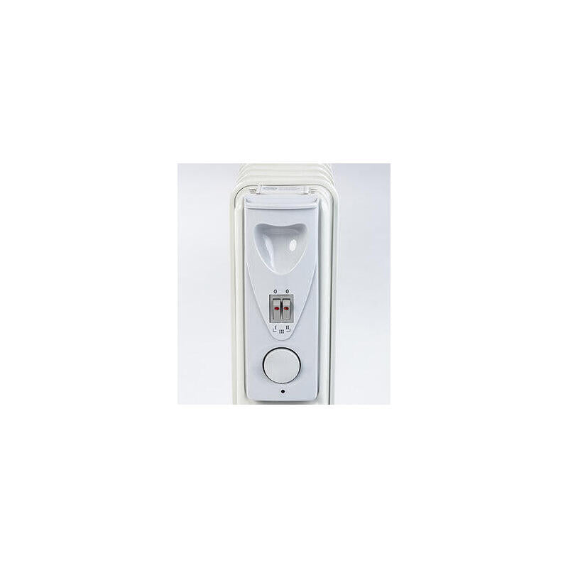 Ravanson Oh-09 Calefactor Eléctrico Interior Gris 2000 W Radiador De Aceite Eléctrico