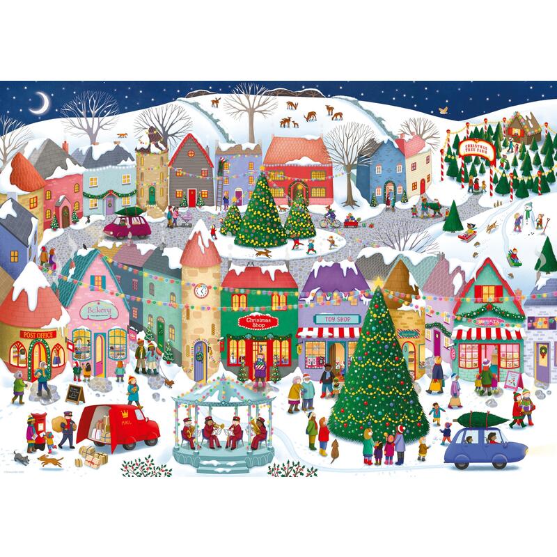Ravensburger Puzzle Zauberhafte Weihnachtsstadt (1000 Teile) 12001758
