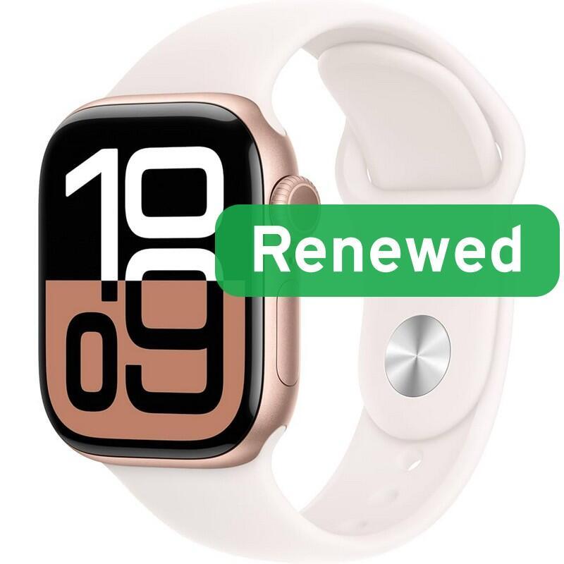 Reacondicionado Apple Watch Series 10 Lte 42mm Retina Oled Ltpo Lte Rose Gold Watchos Grade A