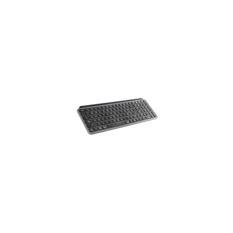 Reacondicionado - (Km0) Teclado Mars Gaming Mksilenkeyses Wireless Bt + 2.4 Bateria 200h Copilot Perfil Bajo Negro Cas