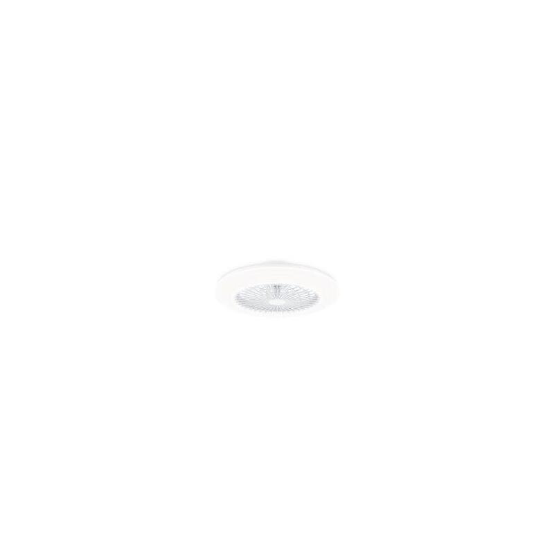 Reacondicionado - (Km0) Ventilador De Techo Philips Amigo 60+25w Plafon Led 30-44- Mando Blanco Aspas Ocultas Cash30