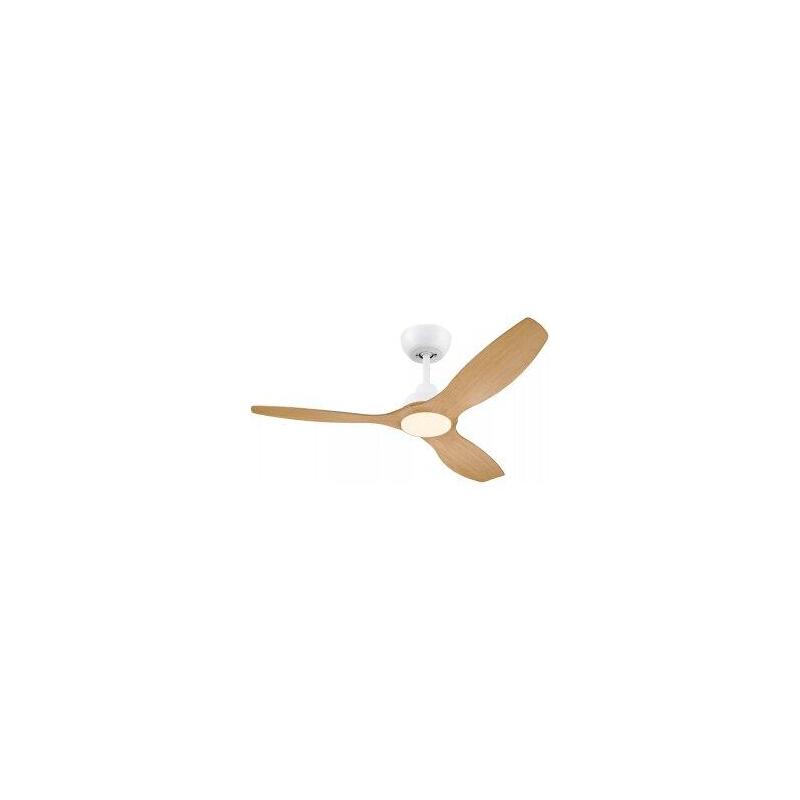 Reacondicionado - (Km0) Ventilador De Techo Philips Olas 24+35w Plafon Led 30-65k Mando A Distancia Blanco 3 Aspas De