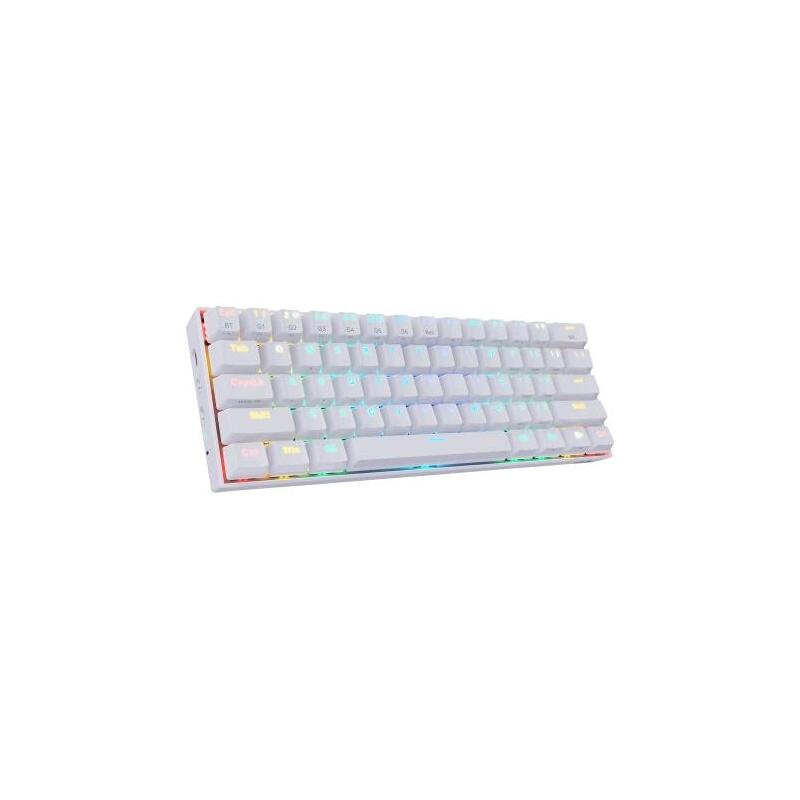 Reacondicionado Redragon Draconic Teclado (Ingles) Mecánico Gaming Rgb Blanco Layout Usa