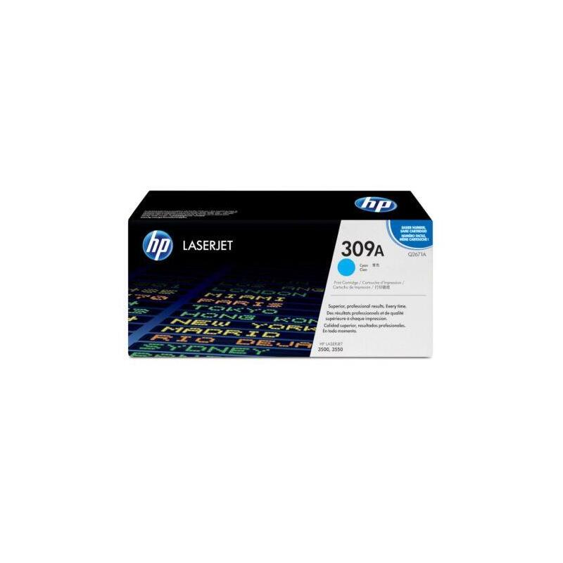 Reacondicionado Toner Original Hp 309a Cian - Q2671a-Ref Embalaje Deteriorado Pag-4000