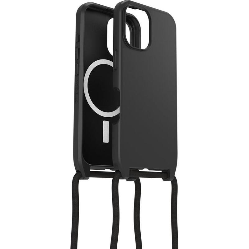 Otterbox React Series Carcasa Trasera Para Teléfono Móvil Collar Compatibilidad Con Magsafe Negro Para Apple Iphone 16