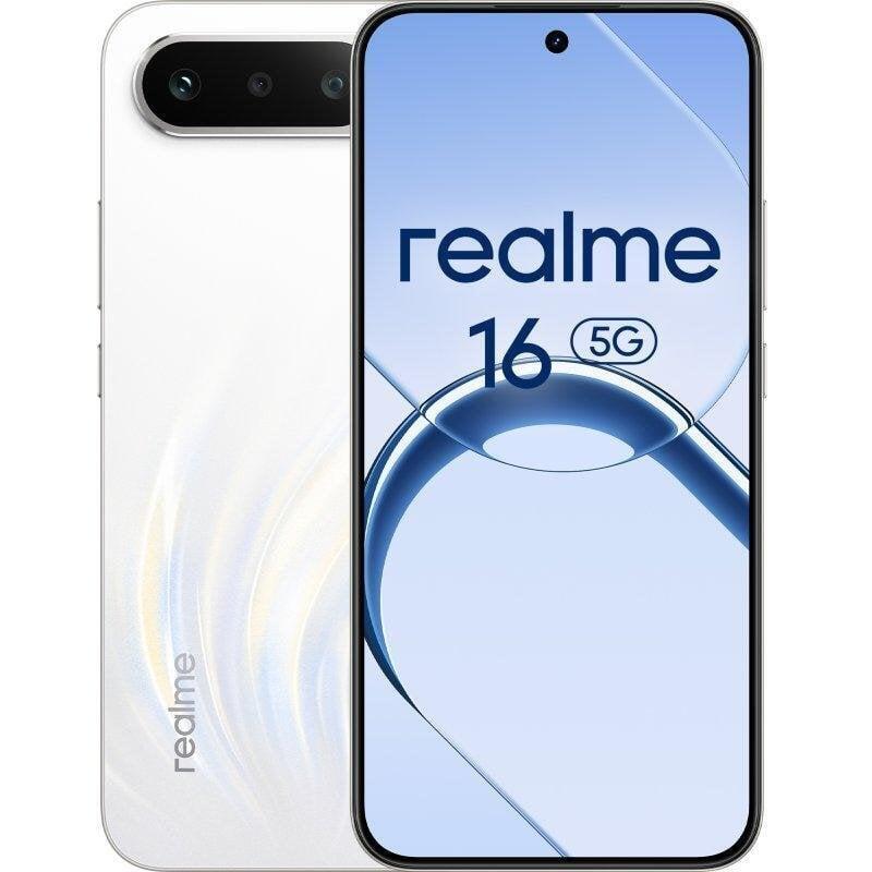 Realme 16 5g 8gb 256gb 6.57" Blanco Incluye Cargador 45w