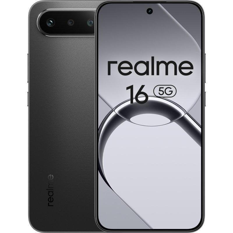 Realme 16 5g 8gb 256gb 6.57" Negro Incluye Cargador 45w