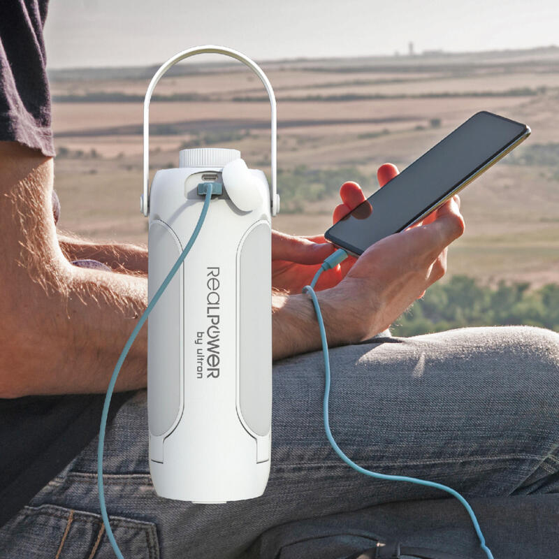 Realpower Led Outdoor Light 190,Solar,Blanco,6.000 Mah