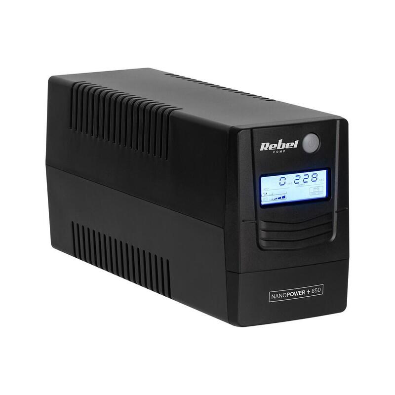 Rebel Nanopower Plus 850 Sai Off-Line Sinusoida 850va 480wlcd Usb